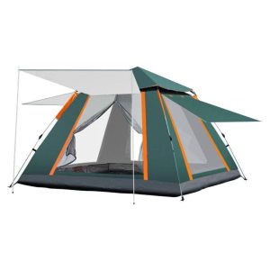 3-5 Personen Camping Zelt Automatik Up Wasserdicht Winddicht Familienzelt